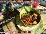 Tajine de Bœuf aux légumes et fruits secs & épices c...# BatailleFood 15# voyage épices ... c