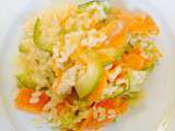 Risotto courgettes-carottes
