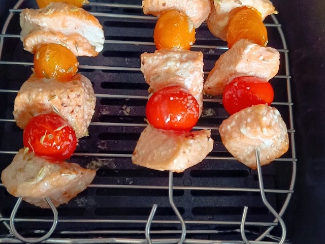 Recettes de Brochettes et Dinde