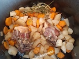 Sauté d’agneau aux navets