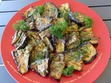 Aubergines rôties aux anchois et à l’origan du Chef Ottolenghi