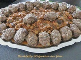 Boulettes d’agneau au four
