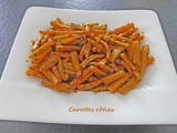 Carottes rôties