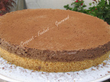 Cheesecake chocolat sans cuisson