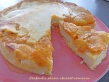 Clafoutis pêche abricot romarin