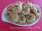 Cookies Beaufort-roquefort et noisettes