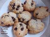 Cookies choco-menthe