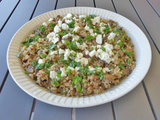 Couscous aux champignons et à la feta de Yotam Ottolenghi