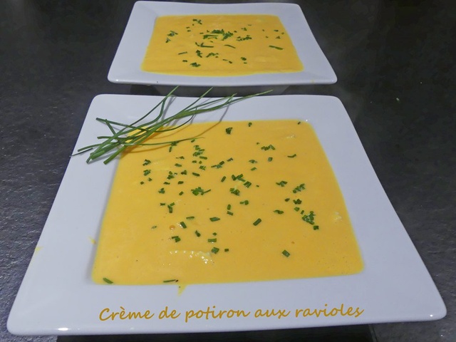 Ravioles du Dauphiné, crème au curcuma de Cyril Lignac