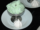 Crème glacée menthe-chocolat
