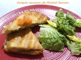Croque-saumon de Michel Sarran