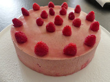 Entremets framboise