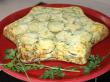 Flan de courgettes à l’italienne