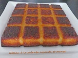 Gâteau à la polenta amande et orange * – Recettes autour d’un ingrédient # 114