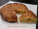 Gâteau breton à l’abricot