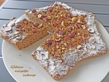 Gâteau noisette intense