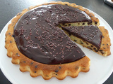 Gâteau renversé mandise et chocolat