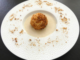 Île flottante au pralin selon Christophe Michalak *- Foodista challenge # 126