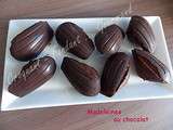 Madeleines au chocolat de cristophe felder