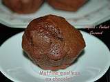 Muffins moelleux au chocolat pour la ronde interblogs