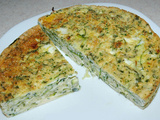 Omelette aux courgettes