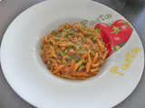One pot pasta de mini penne rigate à la viande hachée