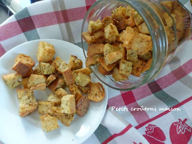 Recettes de Croutons et Pain