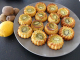 Petits moelleux au kiwi et au citron *- Foodista challenge # 132