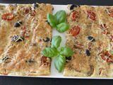 Pizza-crêpe au four