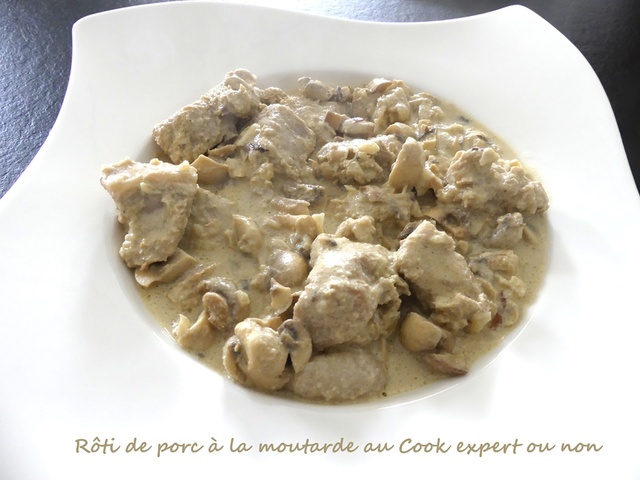 Recettes de Roti de porc a la moutarde de Croquant - Fondant Gourmand