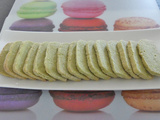 Sablés au thé Matcha * – Bataille Food # 149