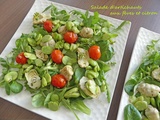 Salade d’artichauts aux fèves et citron