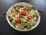 Salade fraîcheur aux risonis ou orzos