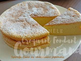 Sponge Cake ou cheesecake japonais