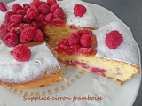 Supplice citron framboise