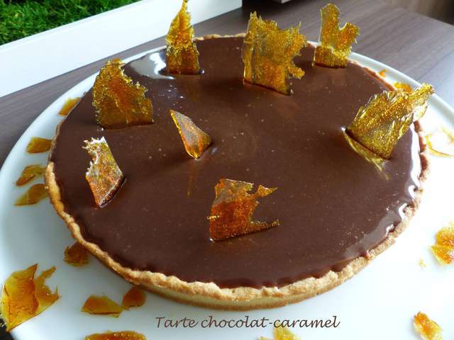 Tarte Chocolat Caramel, La Recette Facile - Lilie Bakery
