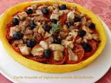 Tarte tomate et lapin en croute de polenta – Recette autour d’un ingrédient # 42