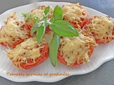 Tomates garnies et gratinées