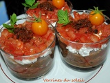 Verrines du soleil