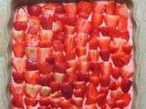 Grand tiramisu aux fraises et à la vanille # spécialgrandetablée