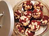 Muffins chocolat, poire et amande {classique mais efficace}