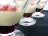 ★ Verrine chocolat blanc cerise ★