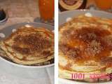 Cinnamon Streusel Pancakes (Pancakes au streusel à la cannelle)