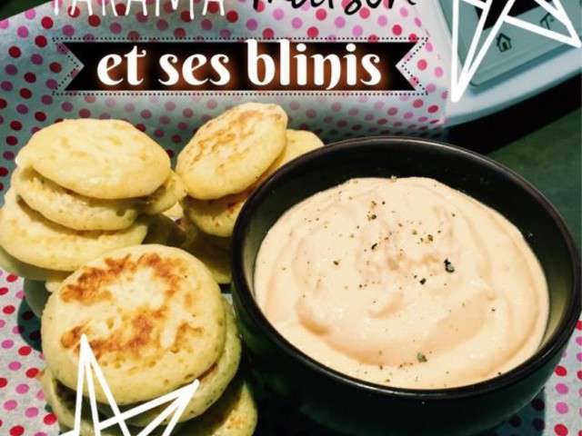 Recettes au tarama : maison, léger, blini