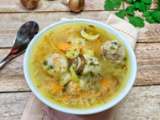 Soupe thaïe de boulettes de veau Recette Cookeo