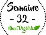 Menu Mimi Végétale - Semaine 32