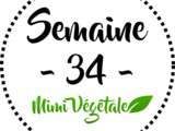 Menu Mimi Végétale - Semaine 34