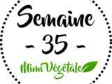 Menu Mimi Végétale - Semaine 35