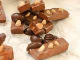 Barres Végan au Chocolat et aux Amandes avec 3 ingrédients │by Mimie’s Delicacies