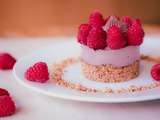 Cheesecake Végan à la Betterave rouge & aux Framboises ꓲ Cru & Sans-Gluten